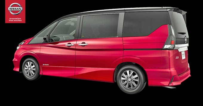 Eksterior Belakang Samping New Nissan Serena