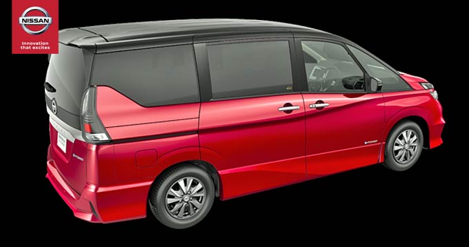 Eksterior Belakang Samping New Nissan Serena