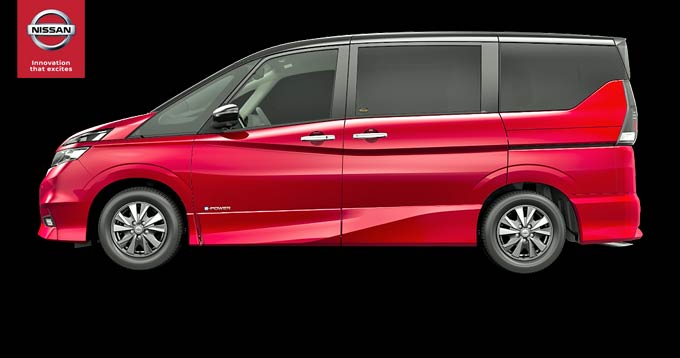 Eksterior Samping New Nissan Serena